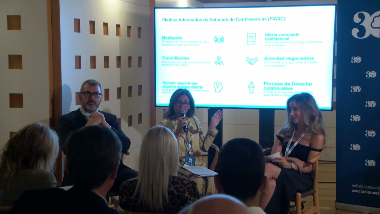 Jornada AEFA Garrigues: Mecanismos alternativos de solución de conflictos (MASC)