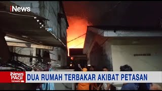 Dua Rumah di Tanjung Priok Terbakar Akibat Petasan #iNewsPagi 01/01