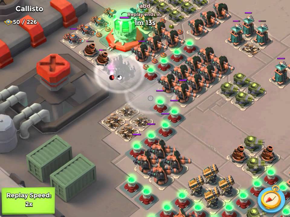 Boom Beach Taking down Callisto base in dead end operation YouTube