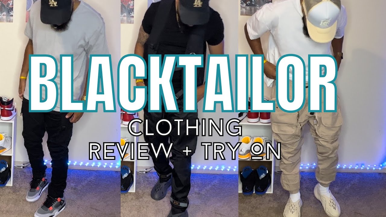 CARGO PANTS FOR MEN (BLACKTAILOR CLOTHING REVIEW + TryON ) YouTube