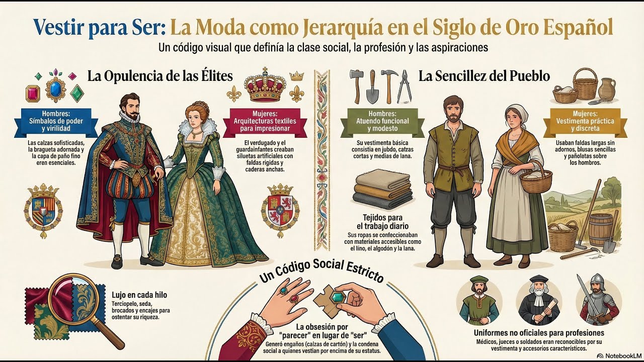 Moda y estatus: el lenguaje visual de la jerarquía en el Siglo de Oro