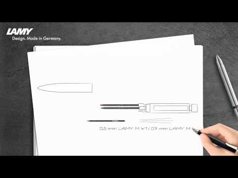 How to Change Refills in Lamy Multisystem Pens