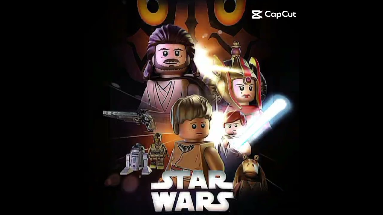 Star Wars Episódio 1 A Ameaça Fantasma filme e lego,ficou muito legal ❤️