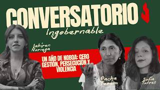 Un año de Noboa: cero gestión, persecución y violencia