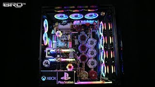 R! G! B! The most luxurious water cooling.Corsair 1000D Water Cooling. cost 22000 Dollars