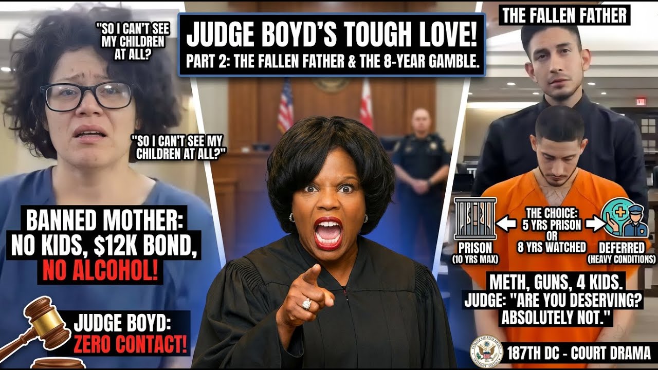 СУДЬЯ БОЙД ДАЕТ ОТЦУ-ПРИНИМАТЕЛЮ ПОСЛЕДНИЙ ЖЕСТОКИЙ ШАНС