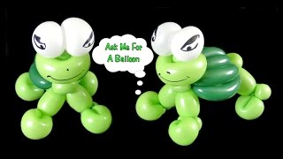 How To Make Turtle Balloon Animal - Balloon Twisting Tutorial