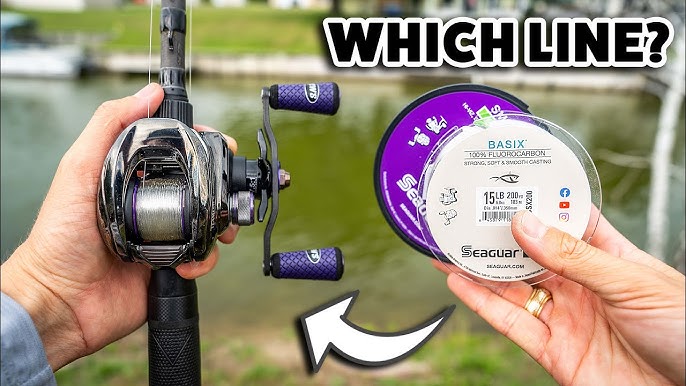 Which Fishing Line Is BEST?? (Monofilament vs. Fluorocarbon vs