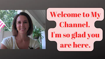Welcome to my Channel.  I am so glad you are here. @Tracy-Hart
