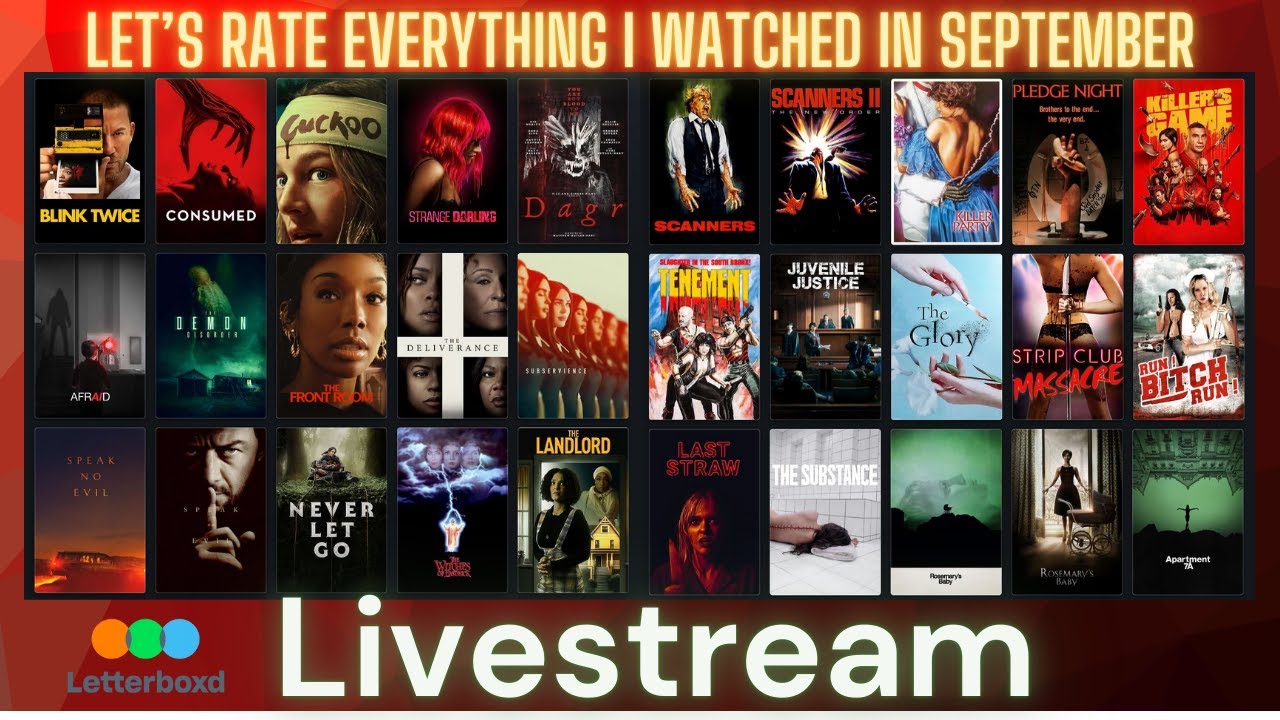 Let's Rate Everything I Watched in September - YouTube