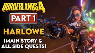 Borderlands 4 (Harlowe) | HARD Difficulty | PART 1 | No Commentary | Gameplay Walkthrough