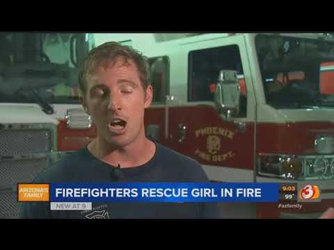 VIDEO: Firefighters rescue