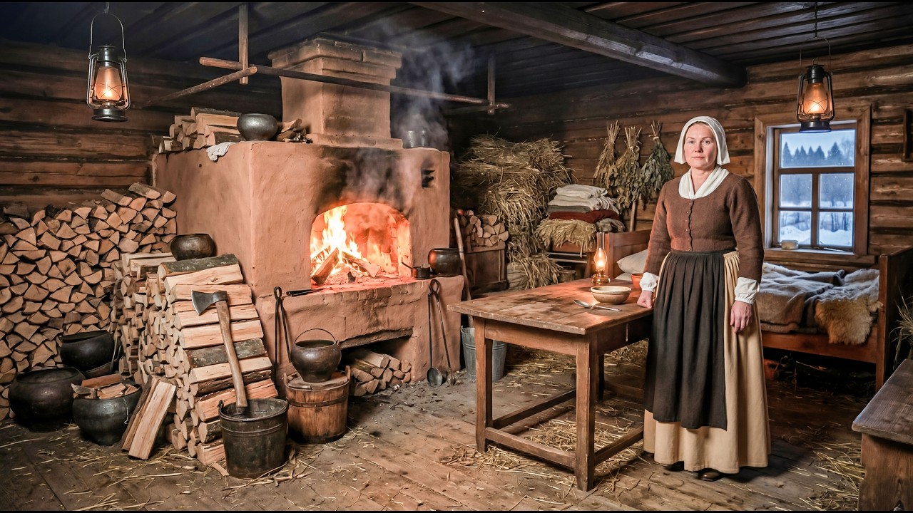 Her Cabin Had No Firewood — Until Neighbors Saw the Floor Glow at 40 Below.
