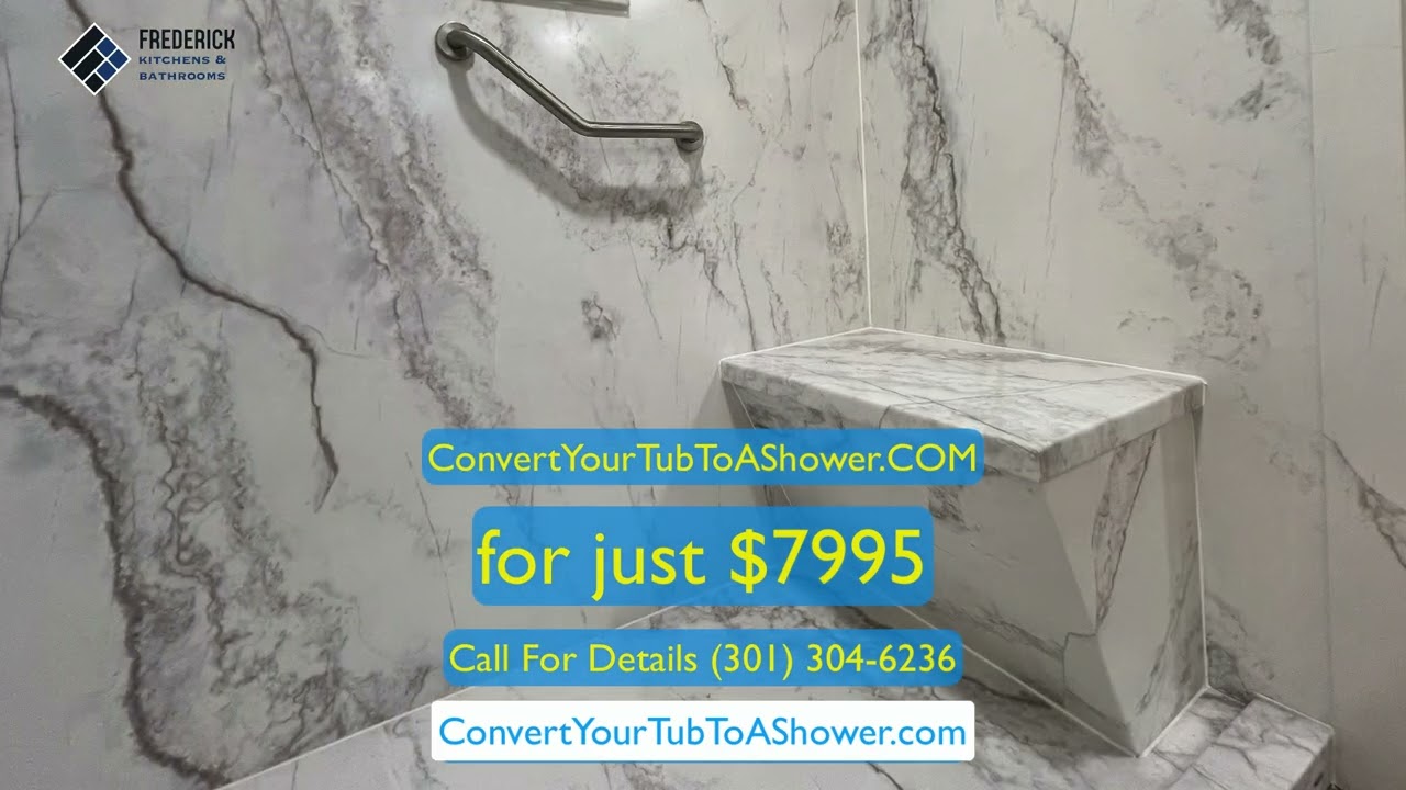 Convert Your Tub To A Shower - Our SPECIAL OFFER for SUMMER 2024 for Homes in Frederick MD