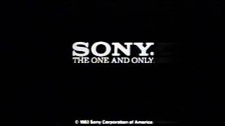 1983 Sony Beta Hi-Fi Demonstration - Rare First Version