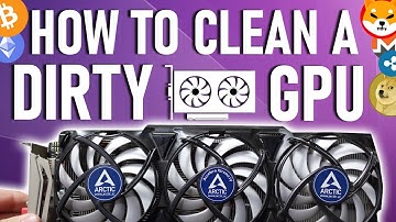 How to Clean a Dirty Graphic Cards