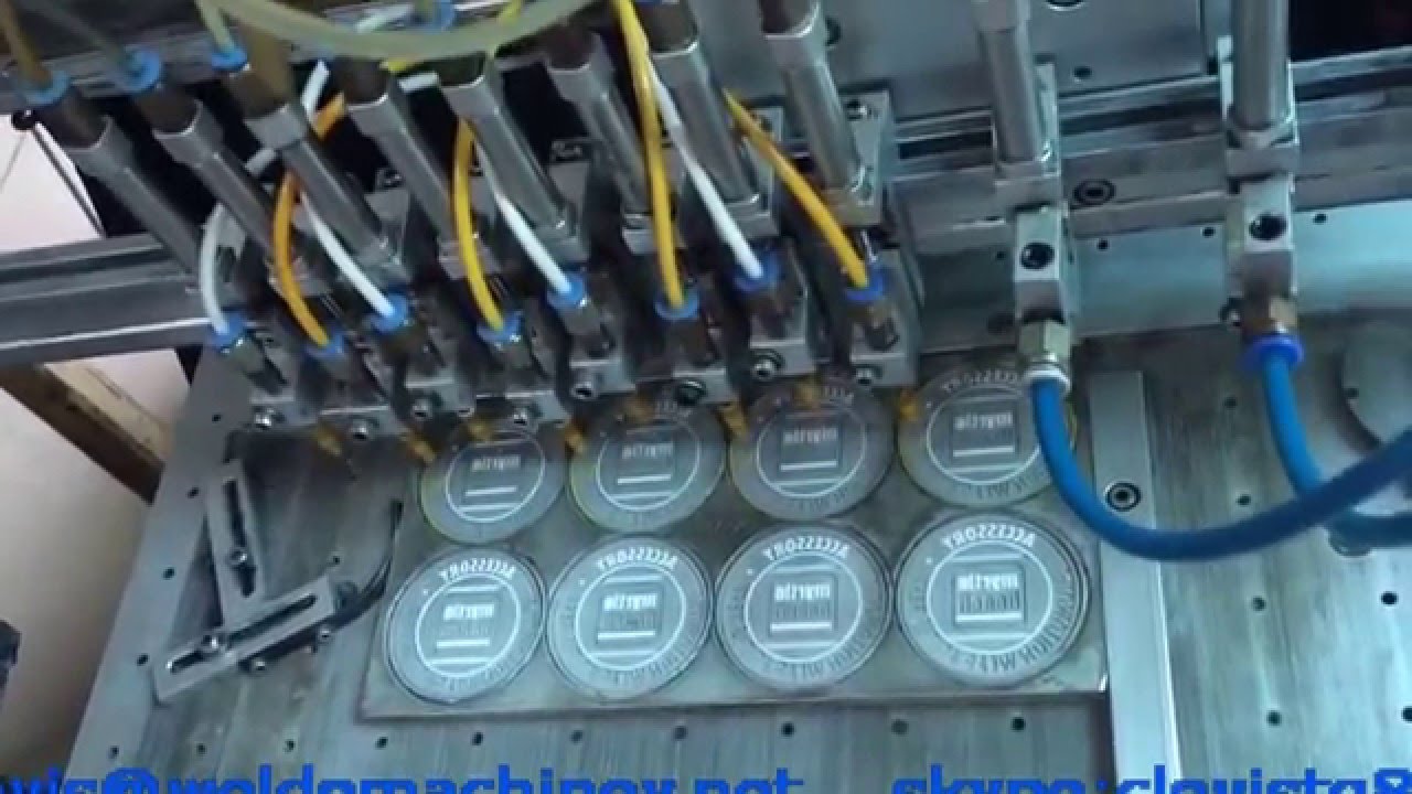 3D Rubber PVC & silicone garment label embossing machine from Weldo