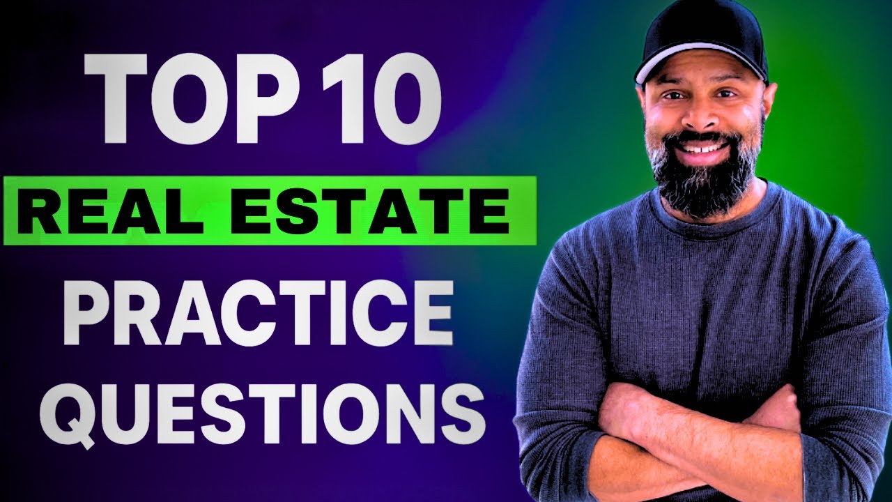 Real Estate Practice Exam Questions National Portion 2023 YouTube