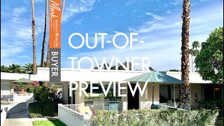 Palm Springs House for Sale | Out-of-Towner Preview 2033 E Ramon Road 10 | Mark Gutkowski Realtor