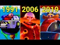 Evolution of Robotnik from Sonic the Hedgehog (1991-2019)