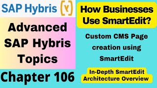 SmartEdit Architecture, Custom CMS Pages, Authorization Framework in SAP Commerce Cloud Hybris screenshot 4