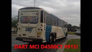 NeoplanDude | Soundclip: DART First State 2012 MCI D4500CT #915 On Route 305, Rehoboth Beach!