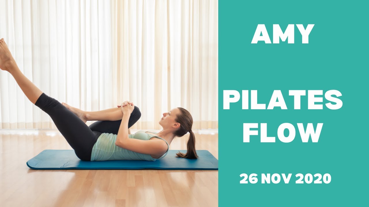 45 Minute Full Body Low Impact Pilates Flow Workout with Amy YouTube