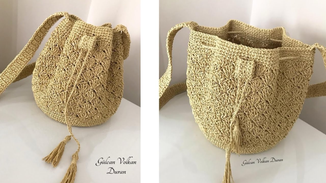 Рецепт вязания сумки из бумажной пряжи бренда H&M — Часть 3