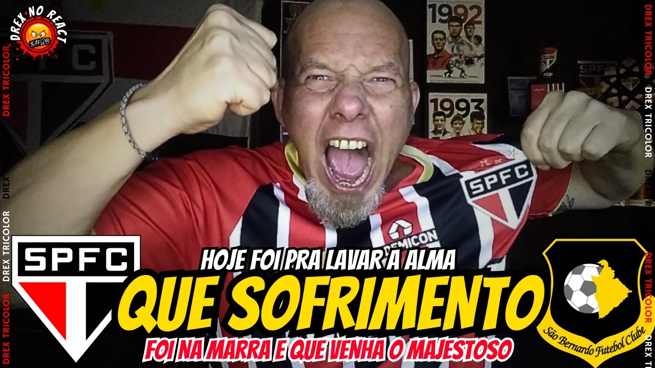 REACT! VITÓRIA NA MARRA E NO SOFRIMENTO | SÃO PAULO 1 x 0 SÃO BERNARDO | PAULISTÃO 2026