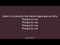 Jeanette - Porque te vas [letra]