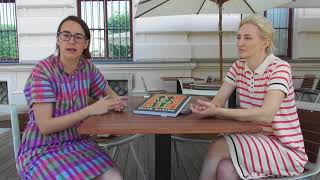 Albertina Lifestyle Outdoor -  Press Sara Schmidt and curator Elsy Lahner