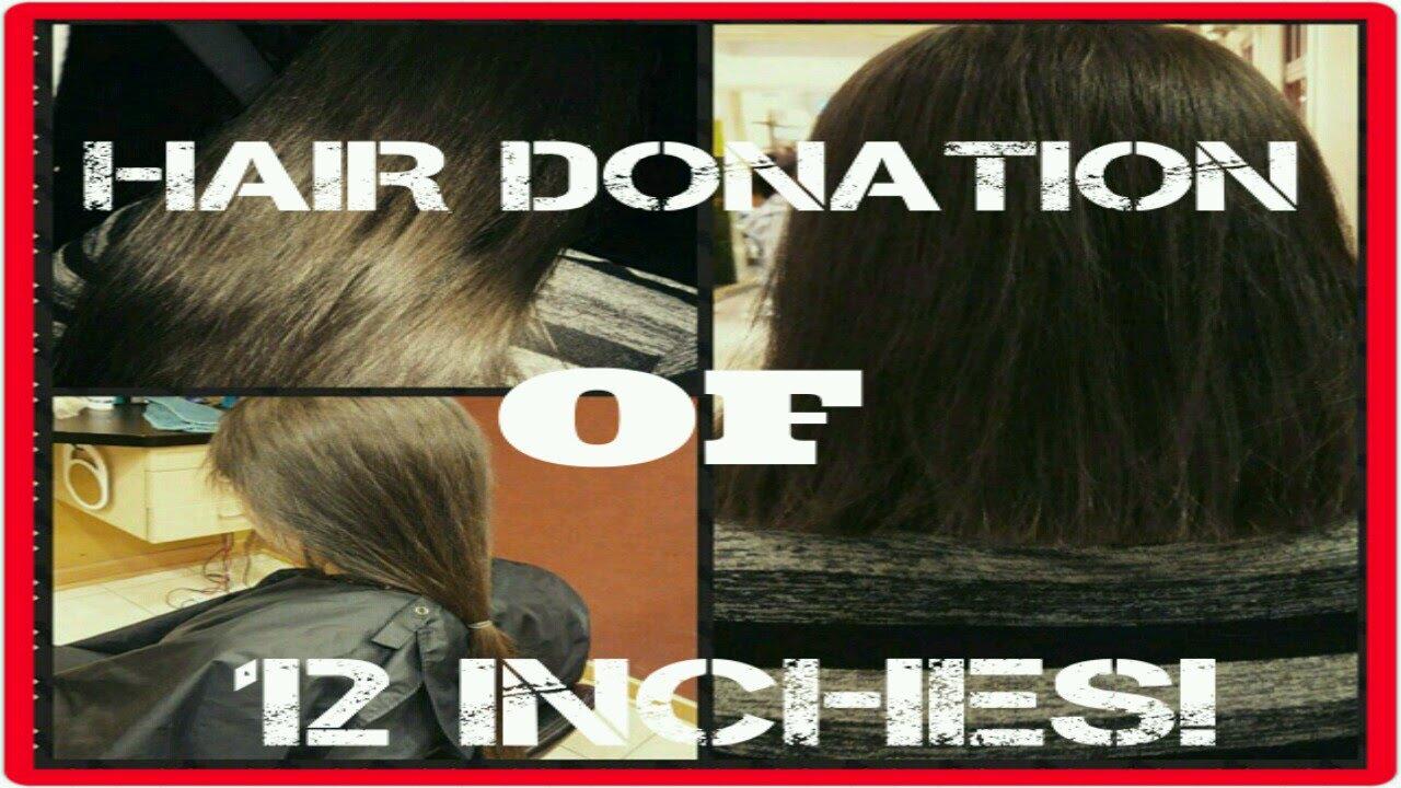 Chopped off my hair! Hair Donation of 12 inches! Ways to give back