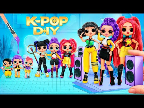 K-Pop Demon Hunters DIY Bebeklerim için Altın Dönüşüm!