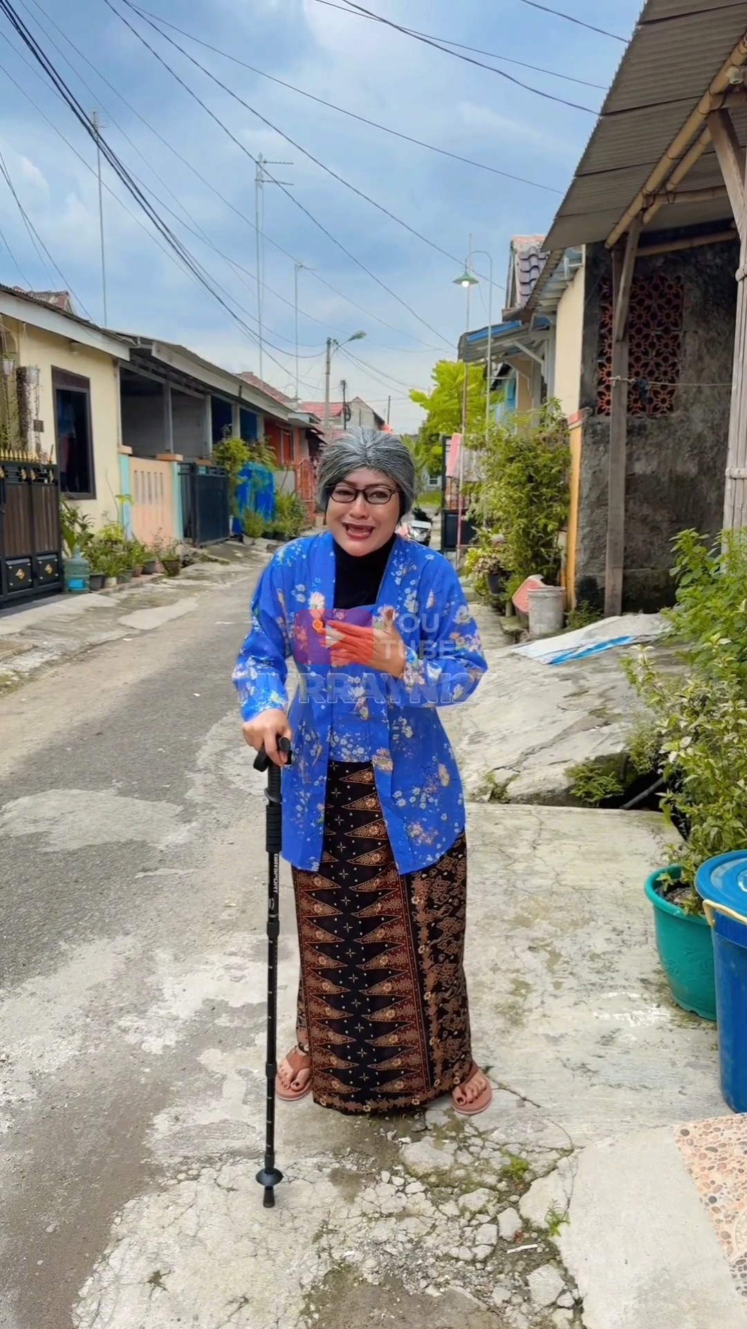 NENEK MAIN LOMPAT KARET | NURRAYNI25