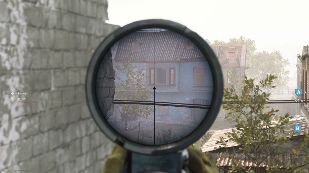 Cross map Crossbow shot