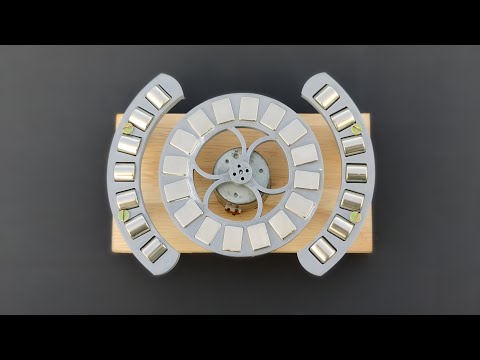 Magnetic Energy Generator at Increase Speed of Magnet Rotor || Magnet Motor
