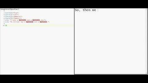 PHP TUTORIAL 5 - Declaring & Echoing Arrays