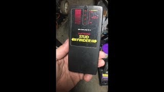 30 year old Radio Shack Archer Stud Finder with battery