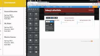 ePortfolio tutorial ~ Part 4: Coursework Page (Video 1/2)