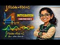 Integration | Defination | Formula | Learn like a pro |