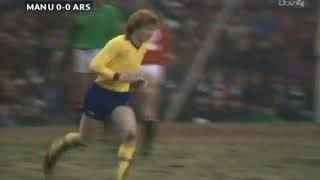 #OTD 1979 February 3, Manchester United 0 Arsenal 2 Division 1 @Old Trafford