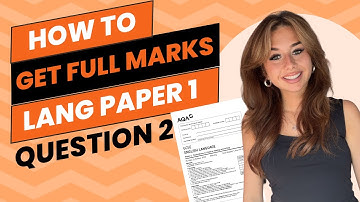 How to get FULL MARKS on Language Paper 1 Question 2