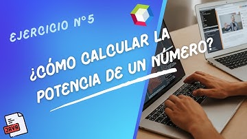 Programación Java - Ejercicio 5 - ¿Cómo calcular la potencia de un número?
