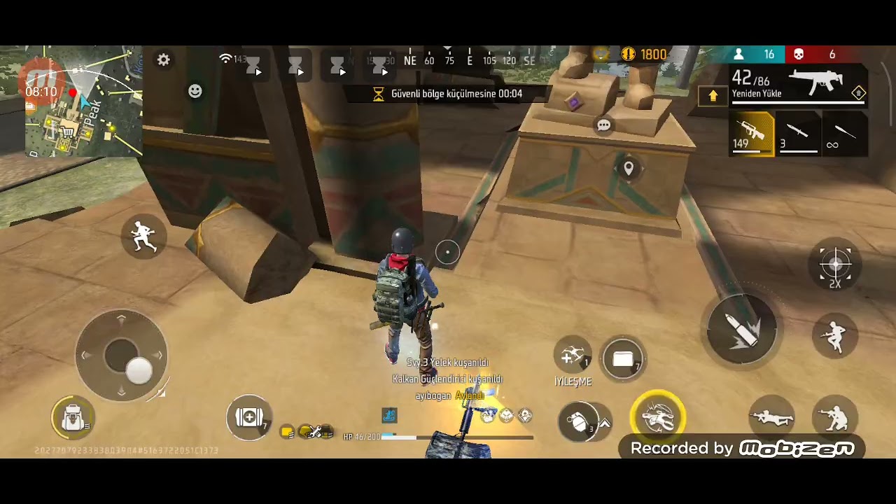 ####evet arkadaşlar bugün sizlerle birlikte Ramazan'a özel videomuzda free fire oynadık####