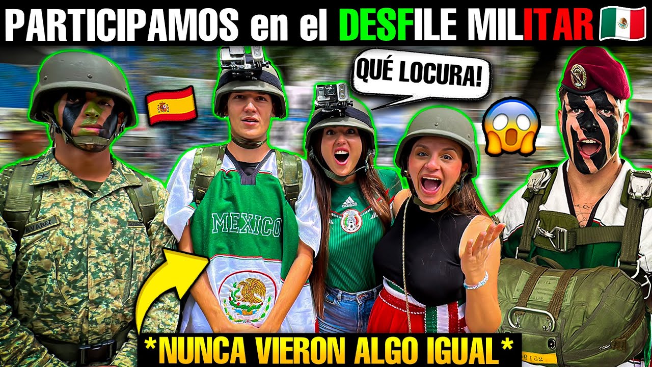 🇲🇽 MIS SOBRINOS van al DESFILE MILITAR de MEXICO 😱 *POR PRIMERA VEZ* y PASA ESTO...