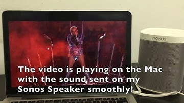 Audio Cast for Sonos Speaker (Demo Video)