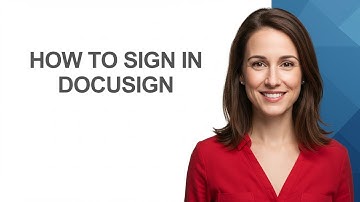 How to Sign In Docusign - AshleyHowTo