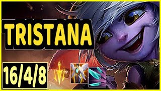 TRISTANA - 16/4/8 KDA GAMEPLAY