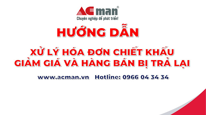 Hướng dẫn xuất hóa đơn chiết khấu thương mại năm 2024