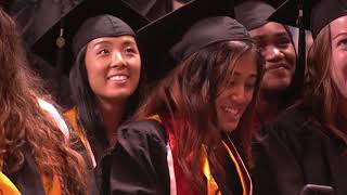 UMBC Undergraduate Commencement Spring 2018 (CAHSS, School of Social Work, Erickson School)